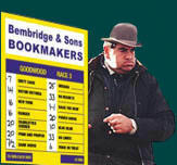 Advantageous strategy of rates in bookmaker office
